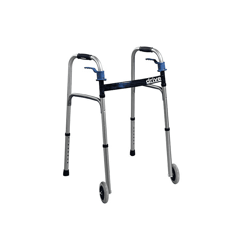 Drive Medical Trigger Release Folding Walker - Senior.com Walkers